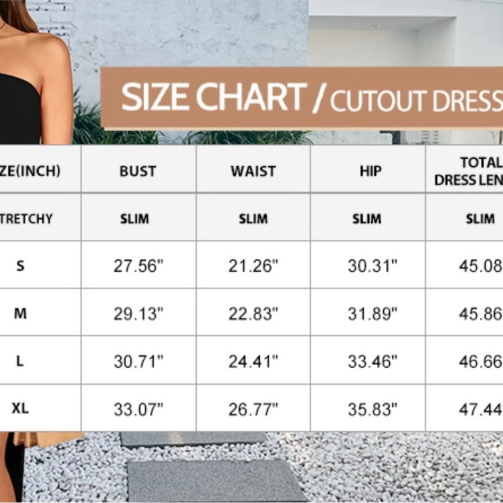 One Shoulder Summer Color Block Cutout Side Slit … - image 4